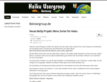 Tablet Screenshot of beusergroup.de